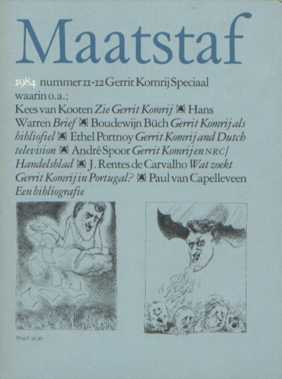 Diverse auteurs - Maatstaf. Gerrit Komrij Speciaal.
