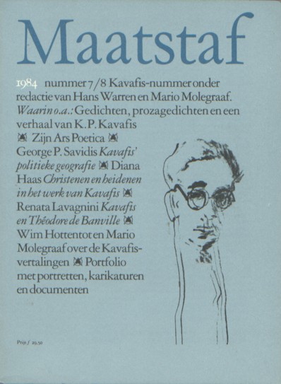 Warren en Mario Molegraaf (samenst.), Hans - Maatstaf. Kavafisnummer.