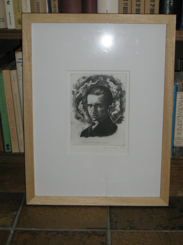 Goor, Theo van de - Portret van Paul van Ostaijen.