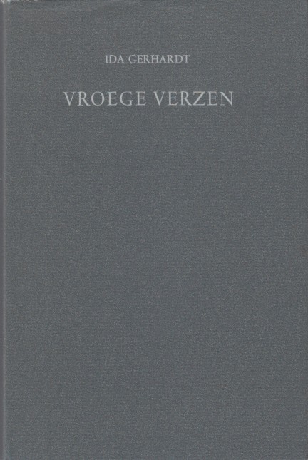 Gerhardt, Ida - Vroege verzen.