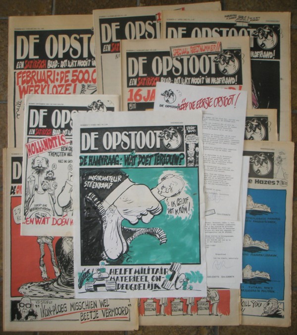 Laarhoven (hoofdred.), Hans van - De opstoot. Een satirisch blad: dat lukt nooit in Nederland!