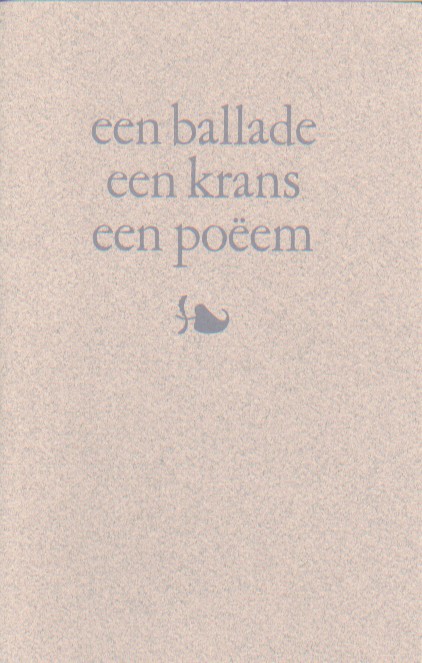 Geelen & Imme Dros, Harrie - Een ballade, een krans, een poem.