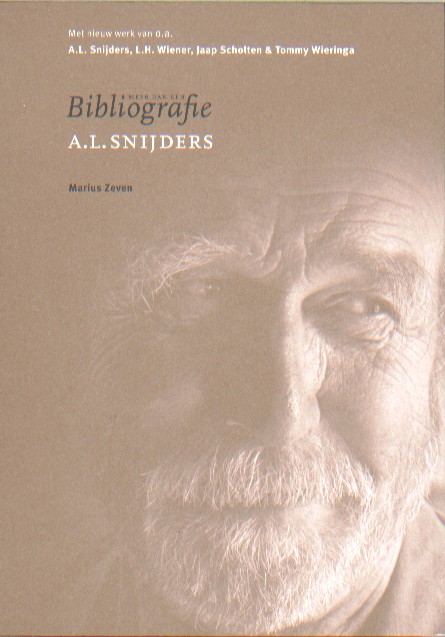 Zeven, Marius - A.L. Snijders. Meer dan een bibliografie.