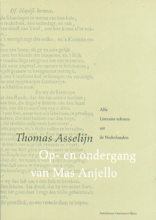Asselijn, Thomas - Op- en ondergang van Mas Anjello.