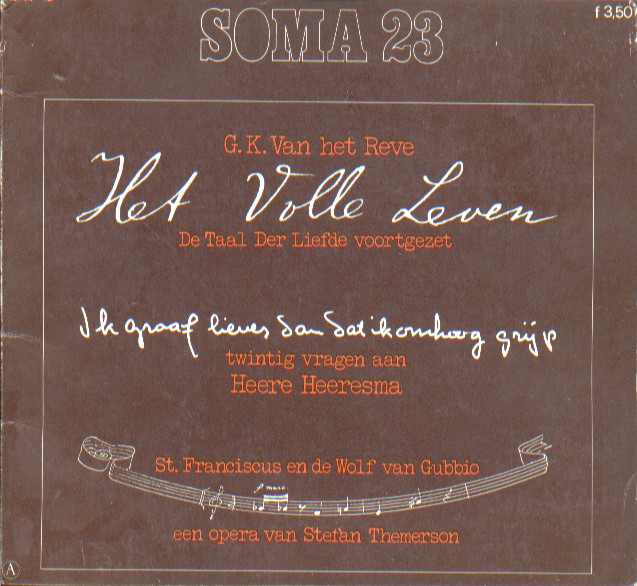 Reve, G.K. van het - 'Het volle leven' in Soma 23.