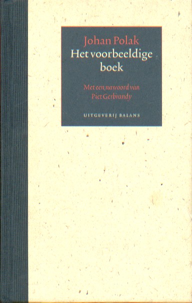 Polak, Johan - Het voorbeeldige boek.