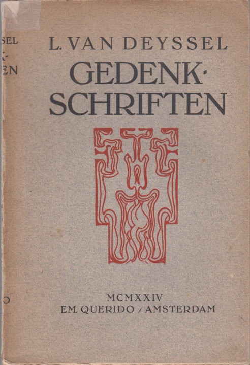 Deyssel, Lodewijk van - Gedenkschriften.