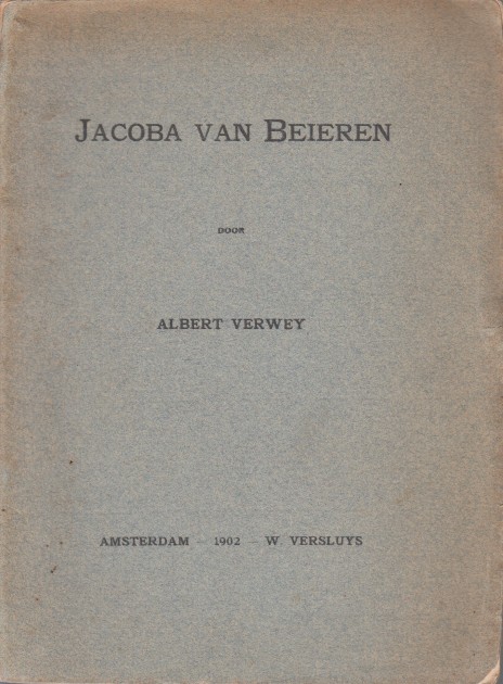 Verwey, Albert - Jacoba van Beieren.