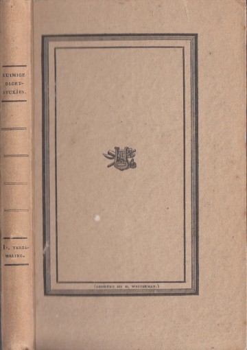 Oosterwijk Bruijn, J. van - Luimige dichtstukjes. Eerste verzameling.