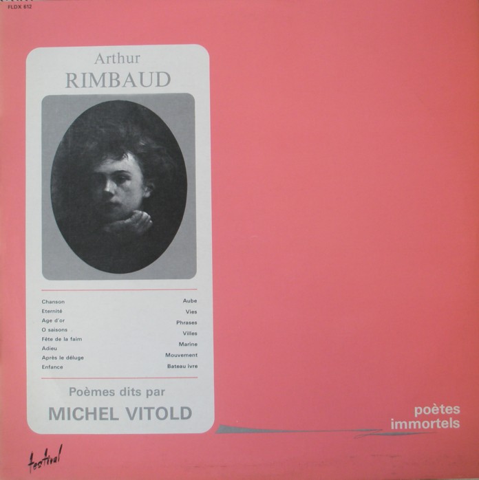 Rimbaud, Arthur - Vinyl - Pomes dits par Michel Vitold.
