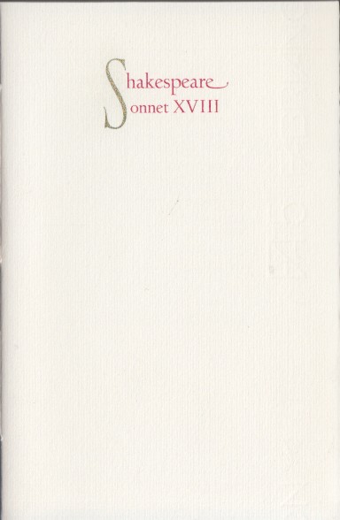 Shakespeare, William - Sonnet XVIII.
