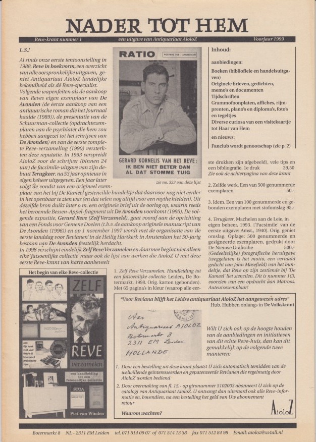 Winden, Piet van - Nader tot Hem.
