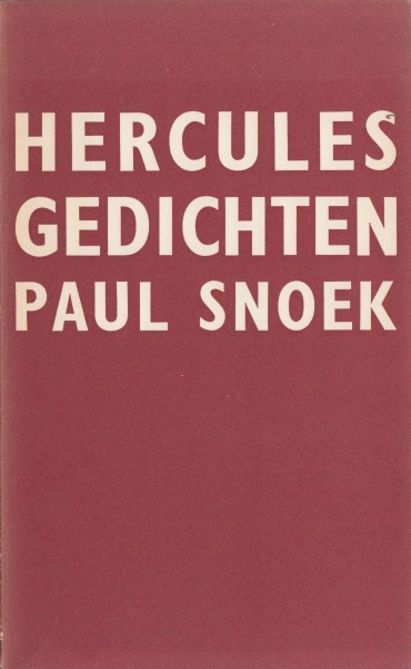 Snoek, Paul - Hercules. Gedichten.