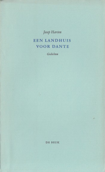 Harten, Jaap - Een landhuis voor Dante. Gedichten.