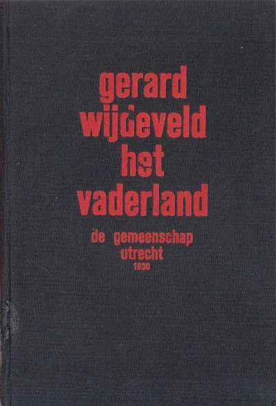 Wijdeveld, Gerard - Het vaderland.