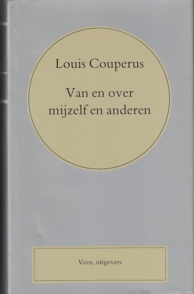 Couperus, Louis - Van en over mijzelf en anderen.
