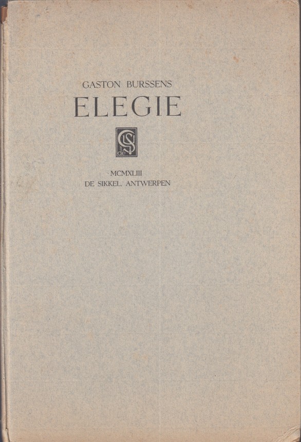 Burssens, Gaston - Elegie.