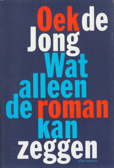Jong, Oek de - Wat alleen de roman kan zeggen.