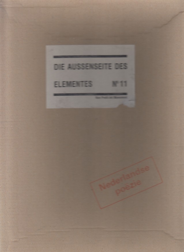 Kopland e.a., Rutger - Aussenseite der Elemente 11. Schwerpunktteil 'Niederlndische Lyrik'.