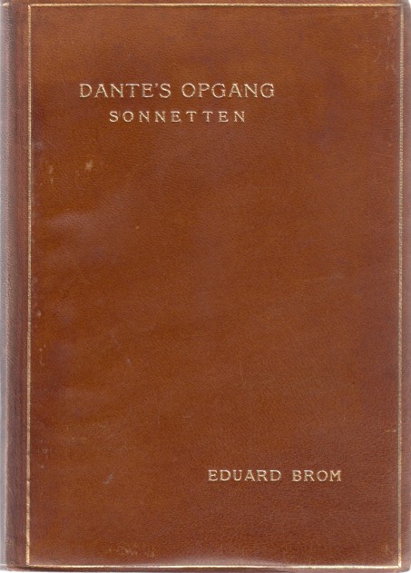Brom, Eduard - Dante's opgang. Sonnetten.