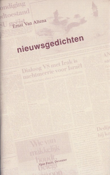Altena, Ernst van - Nieuwsgedichten.
