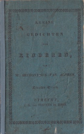 Alphen, Hieronijmus van - Kleine gedichten voor kinderen.