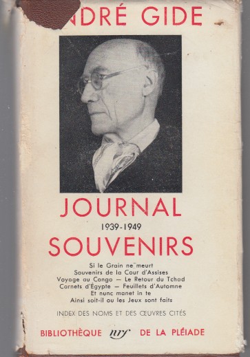 Gide, Andr - Journal 1939-1949 & Souvenirs.