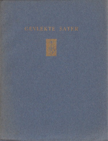 Bracken Vloedt (= Johannes Weiland), Jan van den - Gevlekte sater.