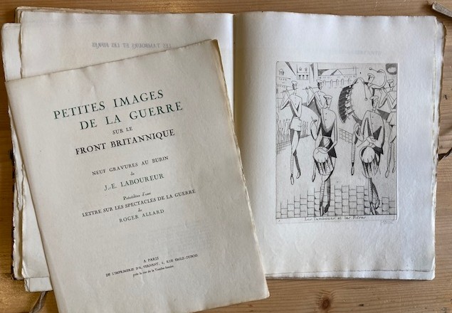 Laboureur, Jean-mile - Petites images de la guerre sur le front Britannique.