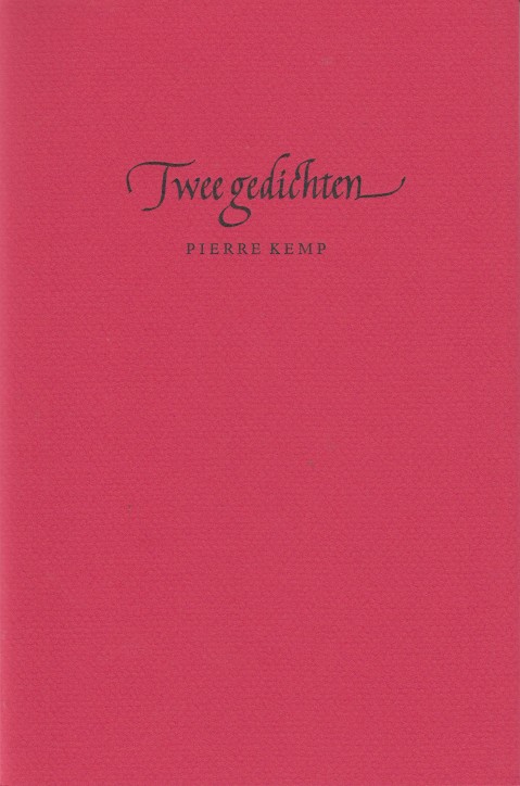 Kemp, Pierre - Twee gedichten.