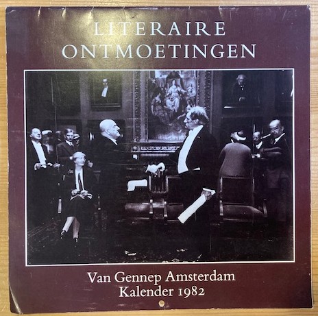 Janssen (vormgeving), Jacques - Literaire ontmoetingen. Kalender 1982.