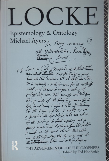 Aaron, Michael - Locke. Epistemology & Ontology.