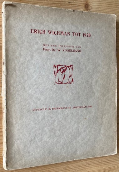 Wichman, Erich - Erich Wichman tot 1920.