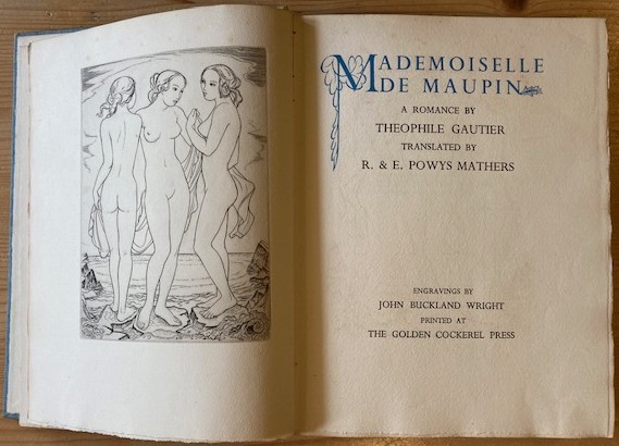 Gautier, Theophile - Mademoiselle De Maupin. A Romance.