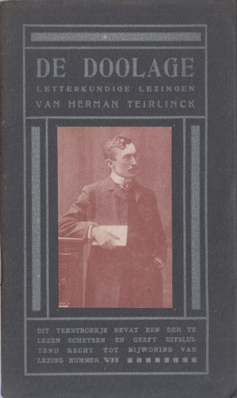 Teirlinck, Herman - De doolage. Letterkundige lezingen.