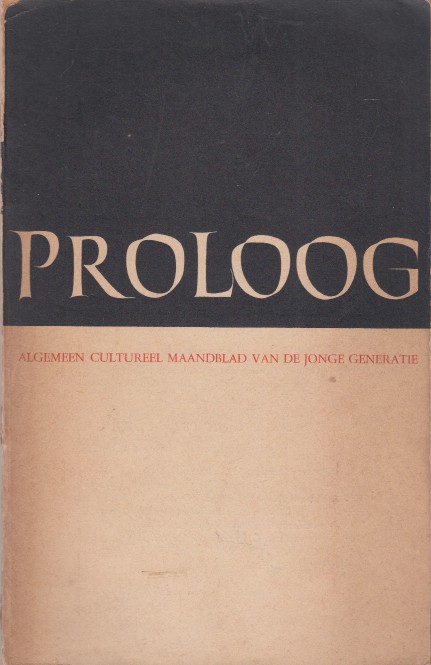 Proloog - In memoriam J. Slauerhoff.