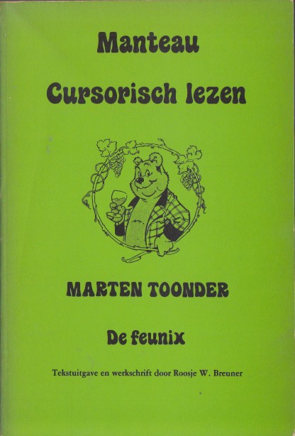 Toonder, Marten - De feunix.