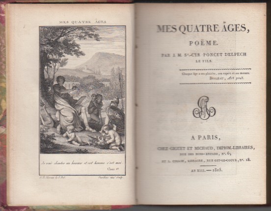 St.-Cyr Poncet Delpech, J.M. - Mes quatre ages.