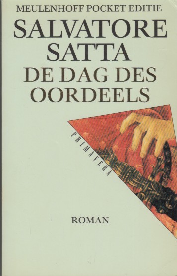 Satta, Salvatore - De dag des oordeels.
