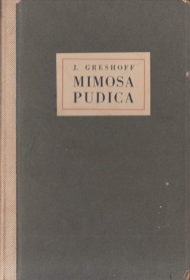 Greshoff, J. - Mimosa pudica.