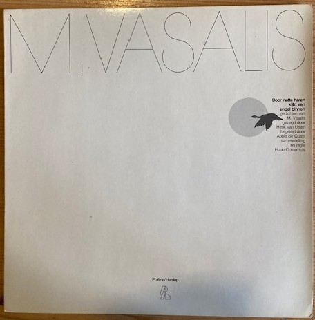 Vasalis - Vinyl - Door natte haren kijkt een engel binnen.