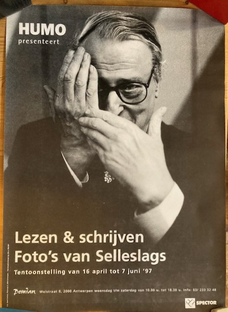 Selleslags, Herman - Affiche voor tentoonstelling 'Lezen & schrijven'.