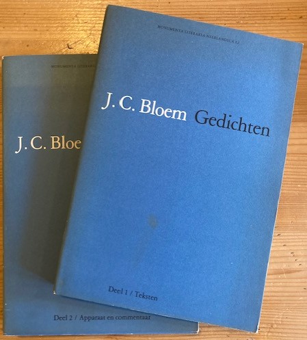 Bloem, J.C. - Gedichten. Historisch-kritische uitgave.