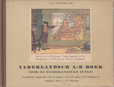Swildens, J.H. - Vaderlandsch A-B boek voor de Nederlandsche jeugd.