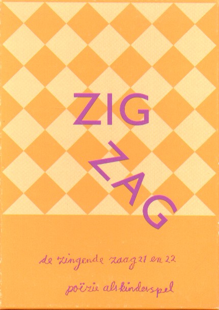Moormann e.a. (red.), Georges - De Zingende Zaag nr 21/22. Zig zag. Pozie als kinderspel.