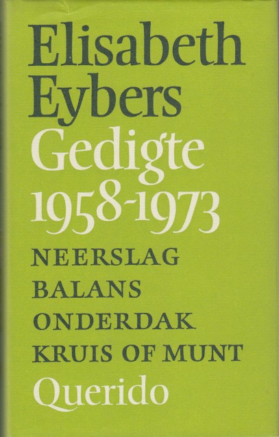 Eybers, Elisabeth - Gedigte 1958-1973.