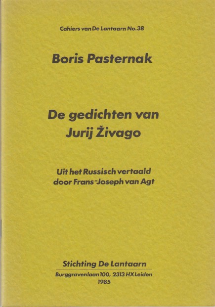Pasternak, Boris - De gedichten van Jurij Zivago.
