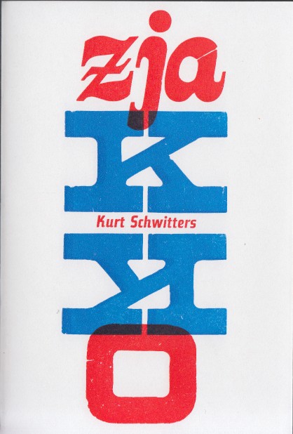 Schwitters, Kurt - Zjakko.