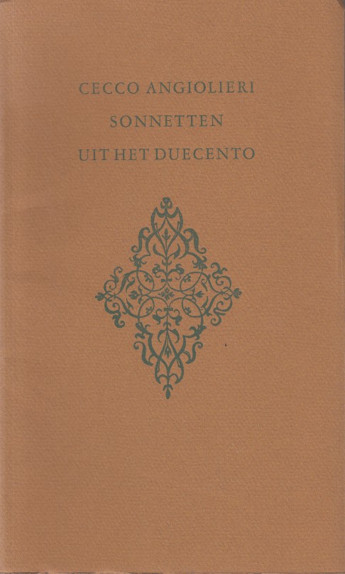 Angiolieri, Cecco - Sonnetten uit het duecento.