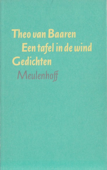 Baaren, Theo van - Een tafel. Gedichten.